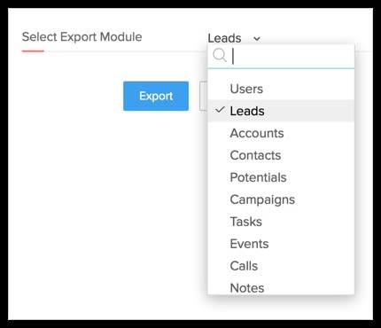 HubSpot Zoho Integration - Zoho CRM